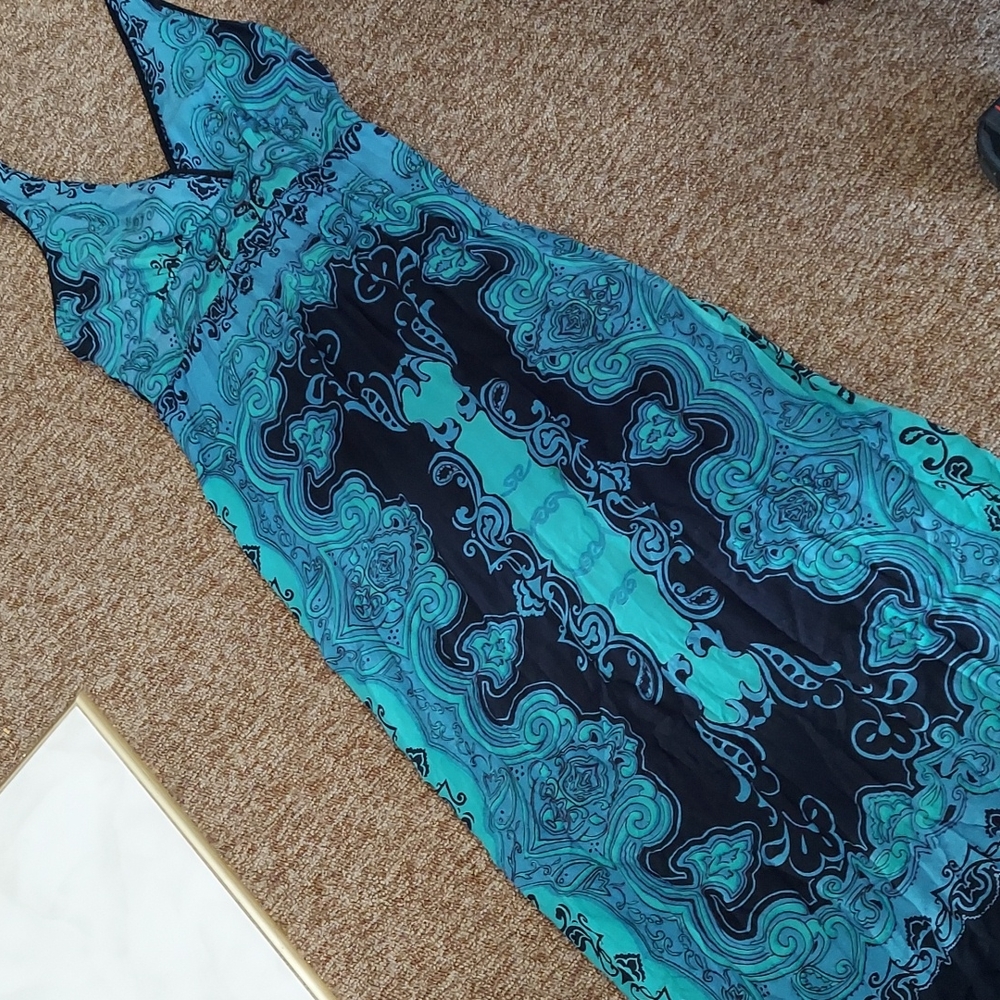 Womans Boho Maxi Dress